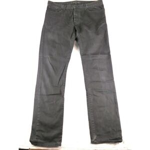 John Varvatos Men's Slim Straight Jeans - Black